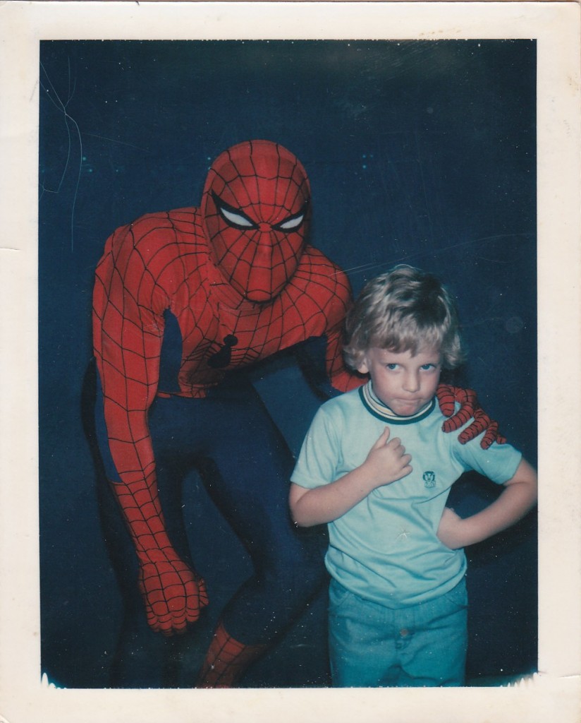 Me and Spider-Man at Six Flags in 1979.